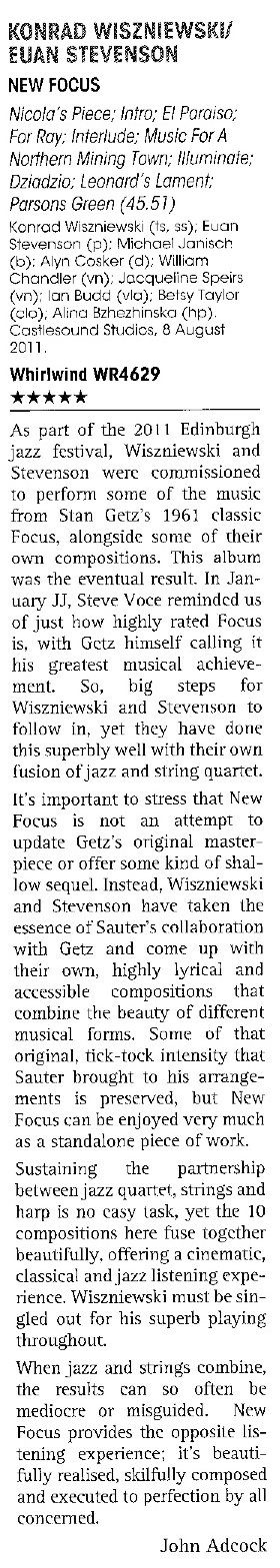 New Focus Jazz Journal