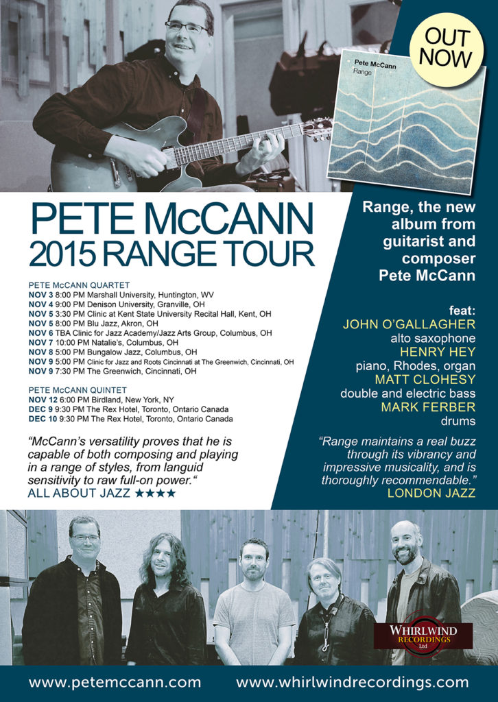 Pete McCann Range A2 Poster
