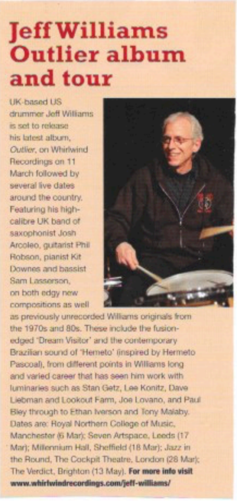 Jazzwise March 2016